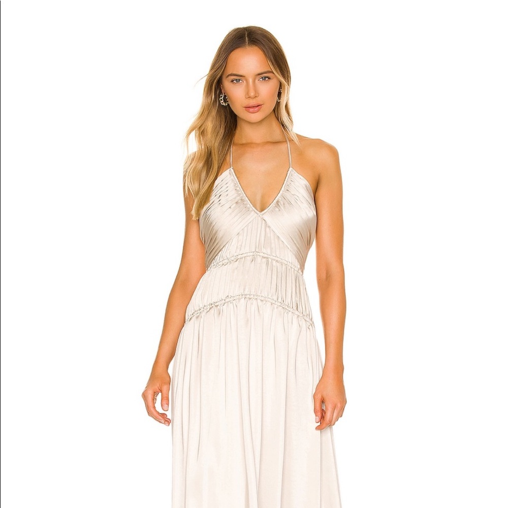 Jonathan Simkhai Clementine Leisure Dressing Halter Dress